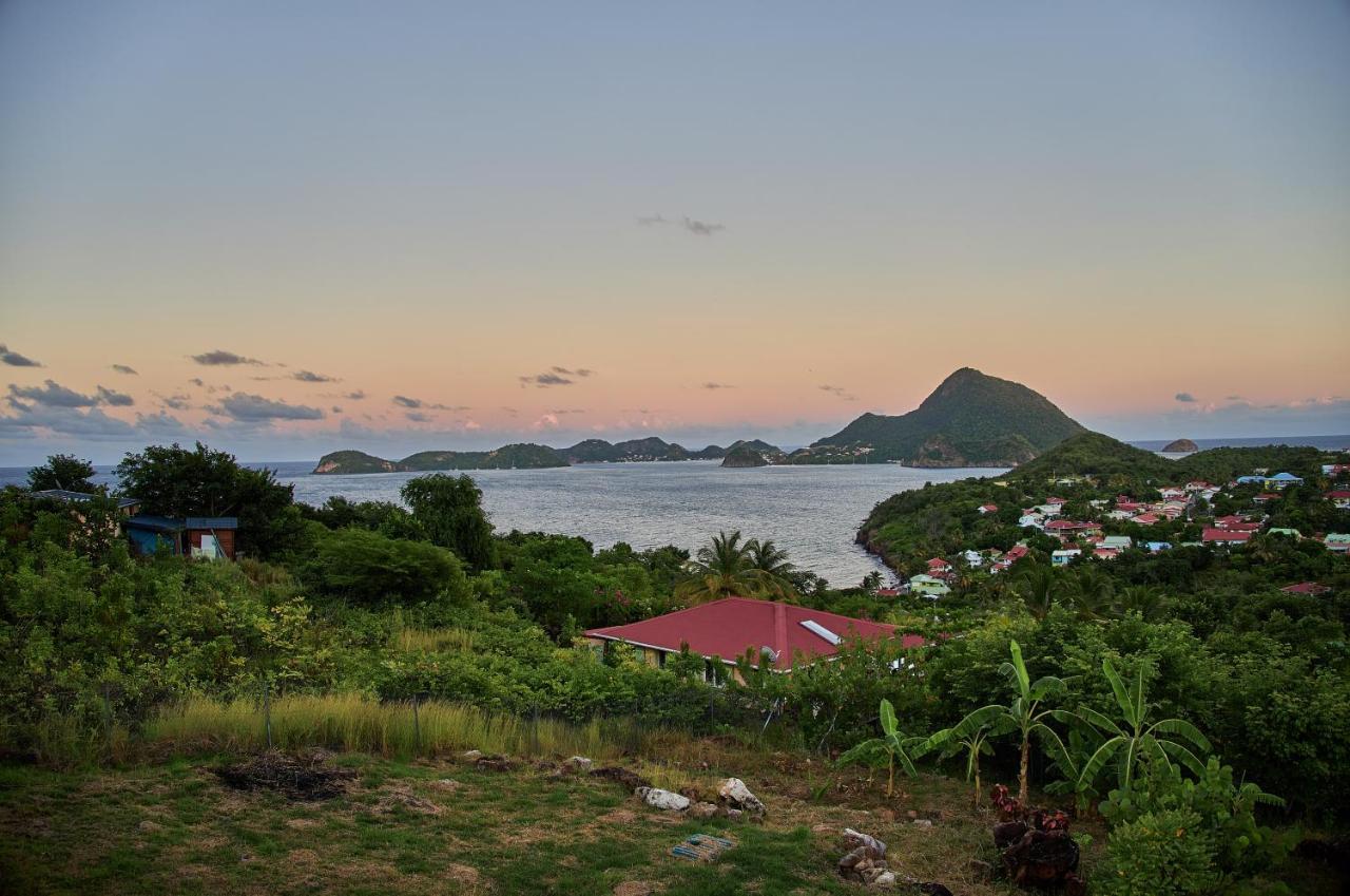 Ti Kaz Anoli Vue Epoustouflante Sur La Baie Villa Terre-de-Bas Dış mekan fotoğraf