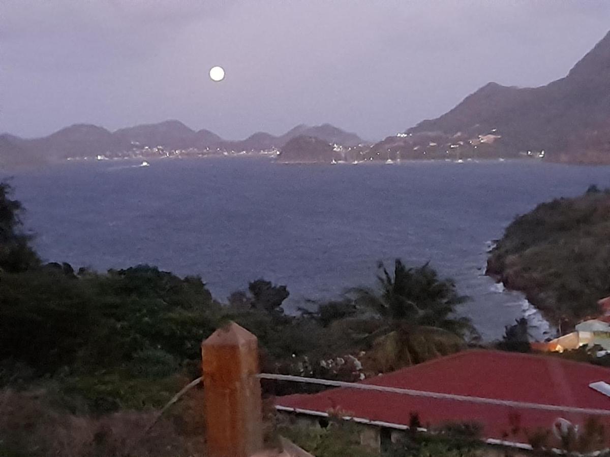 Ti Kaz Anoli Vue Epoustouflante Sur La Baie Villa Terre-de-Bas Dış mekan fotoğraf