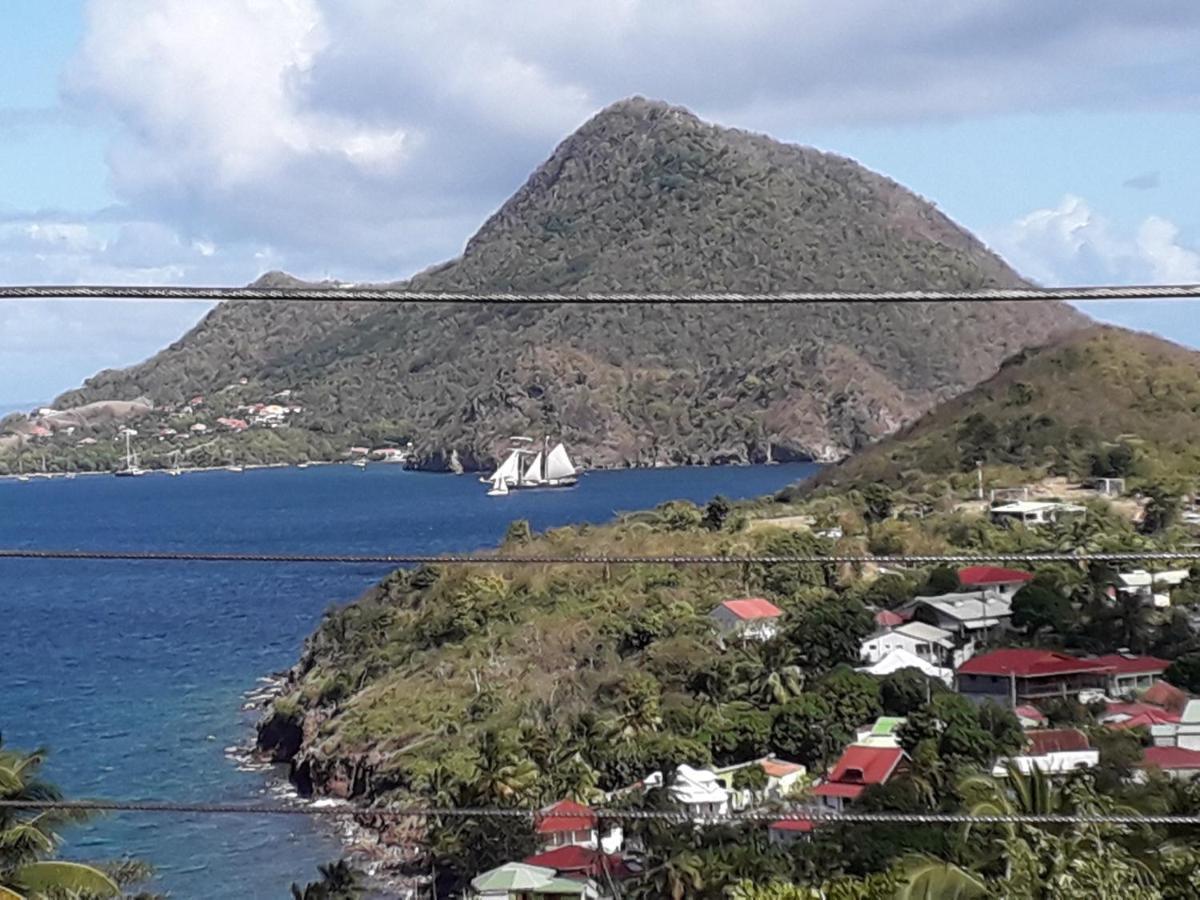 Ti Kaz Anoli Vue Epoustouflante Sur La Baie Villa Terre-de-Bas Dış mekan fotoğraf