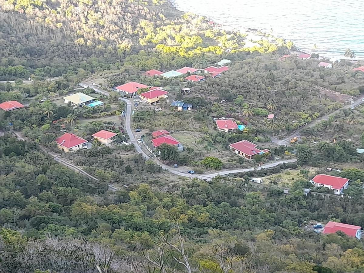 Ti Kaz Anoli Vue Epoustouflante Sur La Baie Villa Terre-de-Bas Dış mekan fotoğraf