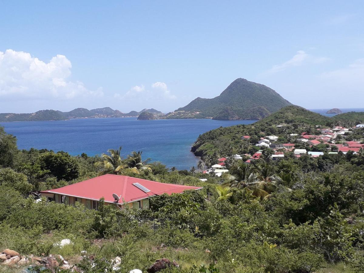 Ti Kaz Anoli Vue Epoustouflante Sur La Baie Villa Terre-de-Bas Dış mekan fotoğraf