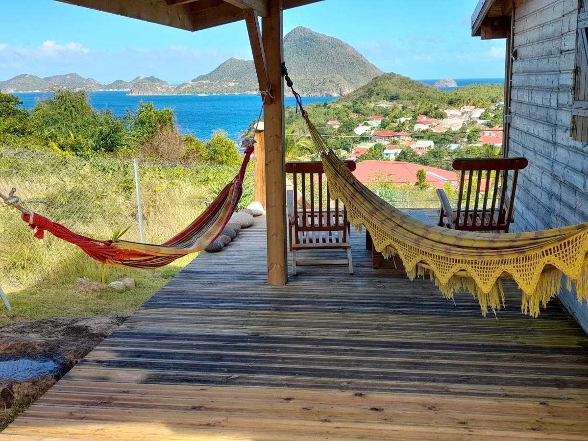 Ti Kaz Anoli Vue Epoustouflante Sur La Baie Villa Terre-de-Bas Dış mekan fotoğraf